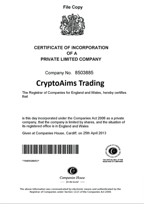 Certificate Image